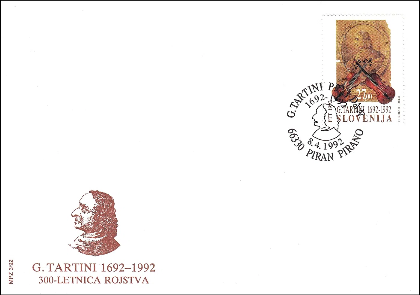 300 LET ROJSTVA GIUSEPPA TARTINIJA